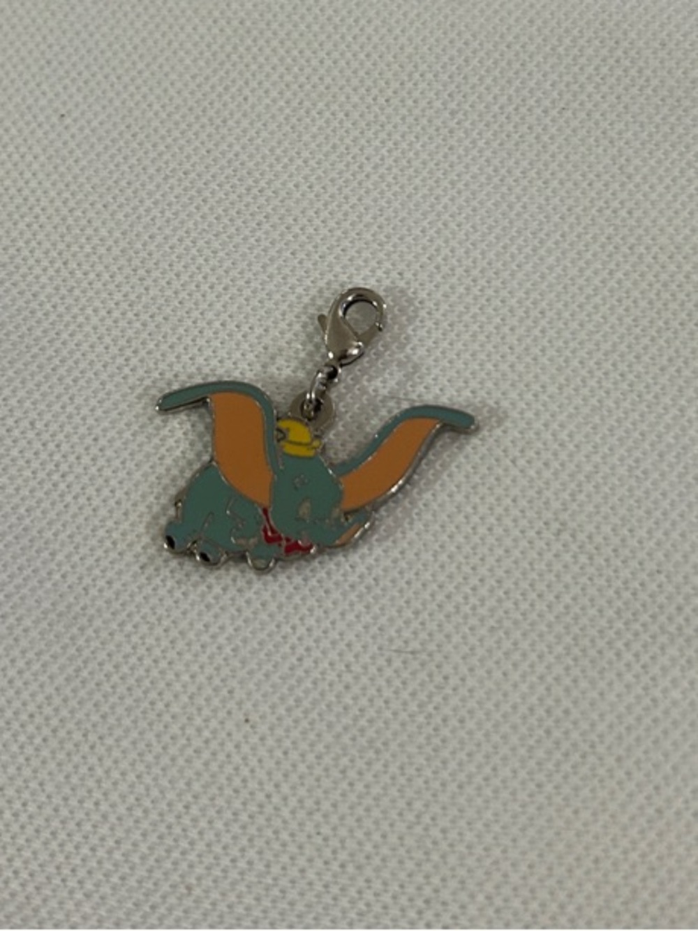 Dumbo Enamel Charm Pendant - add a link/charm